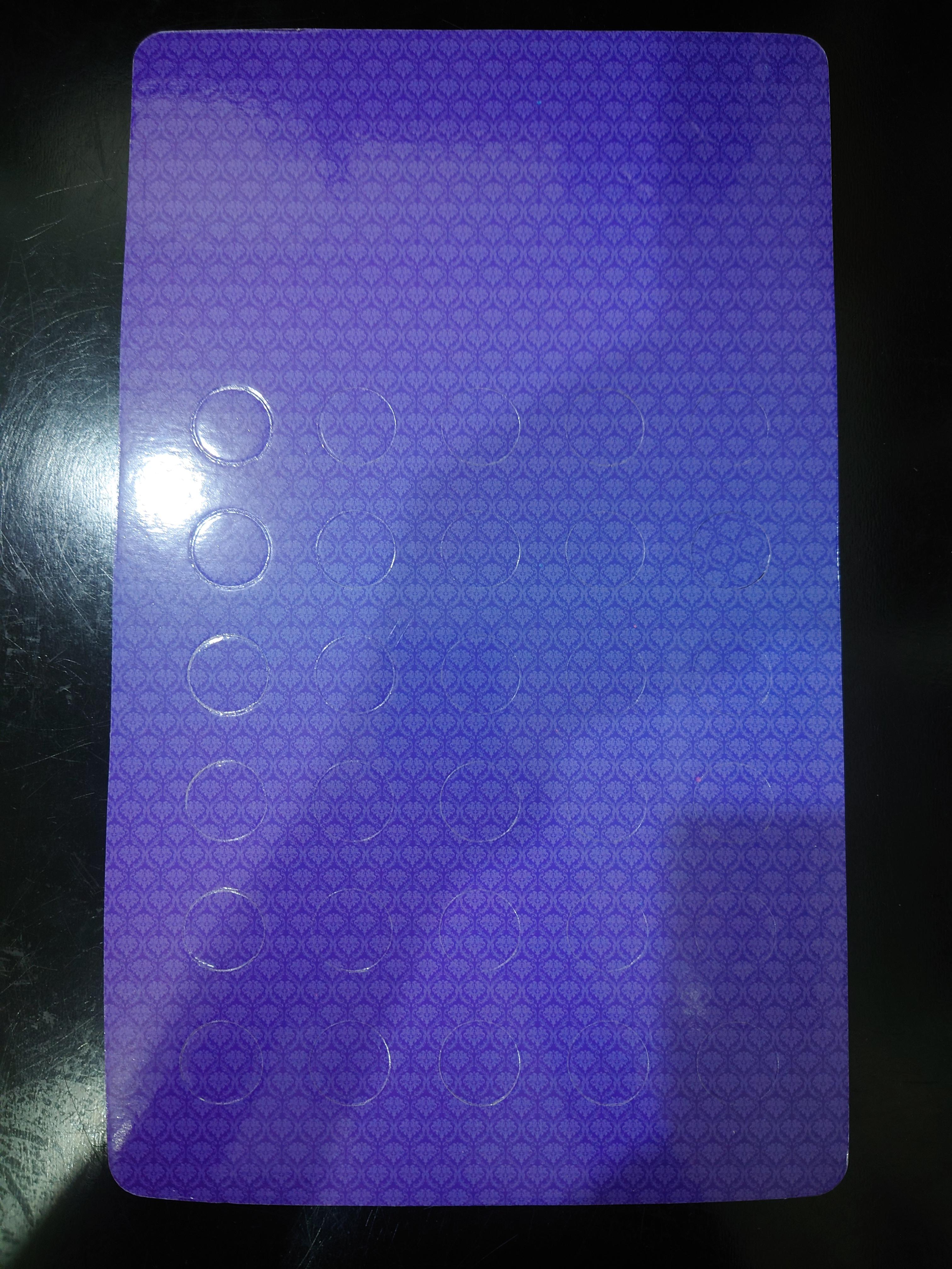 แผงใส่เหรียญ 5 บาท หมุนเวียน รัชกาลที่ 9 (30 ช่อง) สีน้ำเงิน