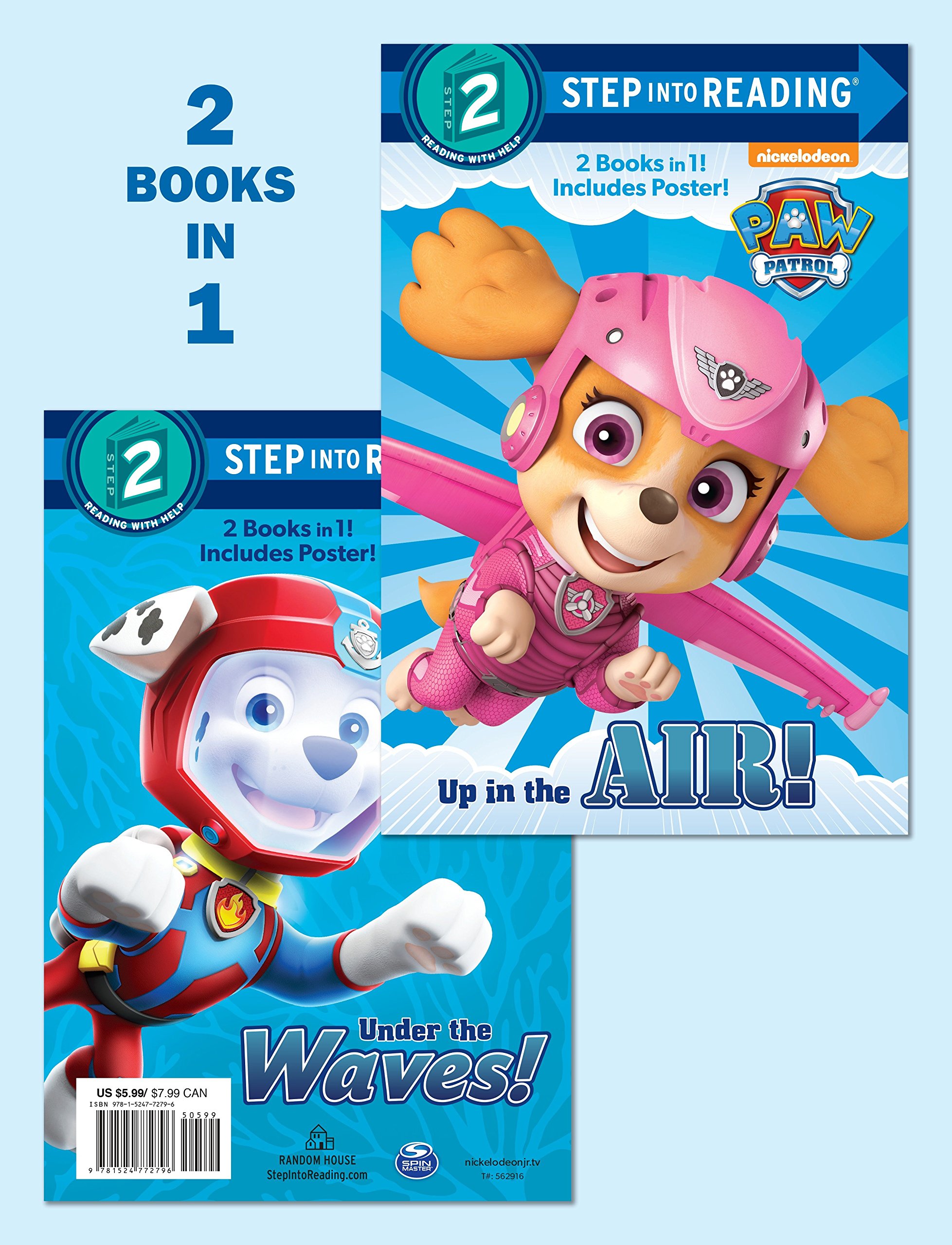 PAW PATROL: UP IN THE AIR!/ UNDER THE WAVES! (SIR 2)