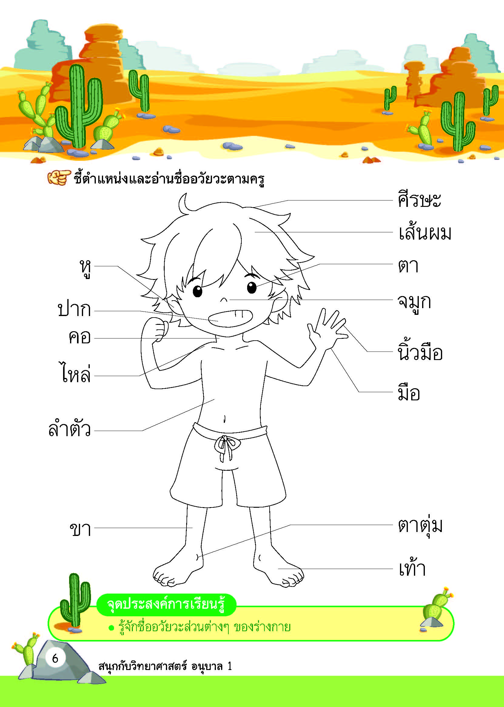 สนุกกับวิทยาศาสตร์ อนุบาล 1