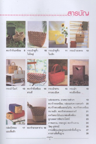 การประดิษฐ์และสร้างสรรค์งานสาน