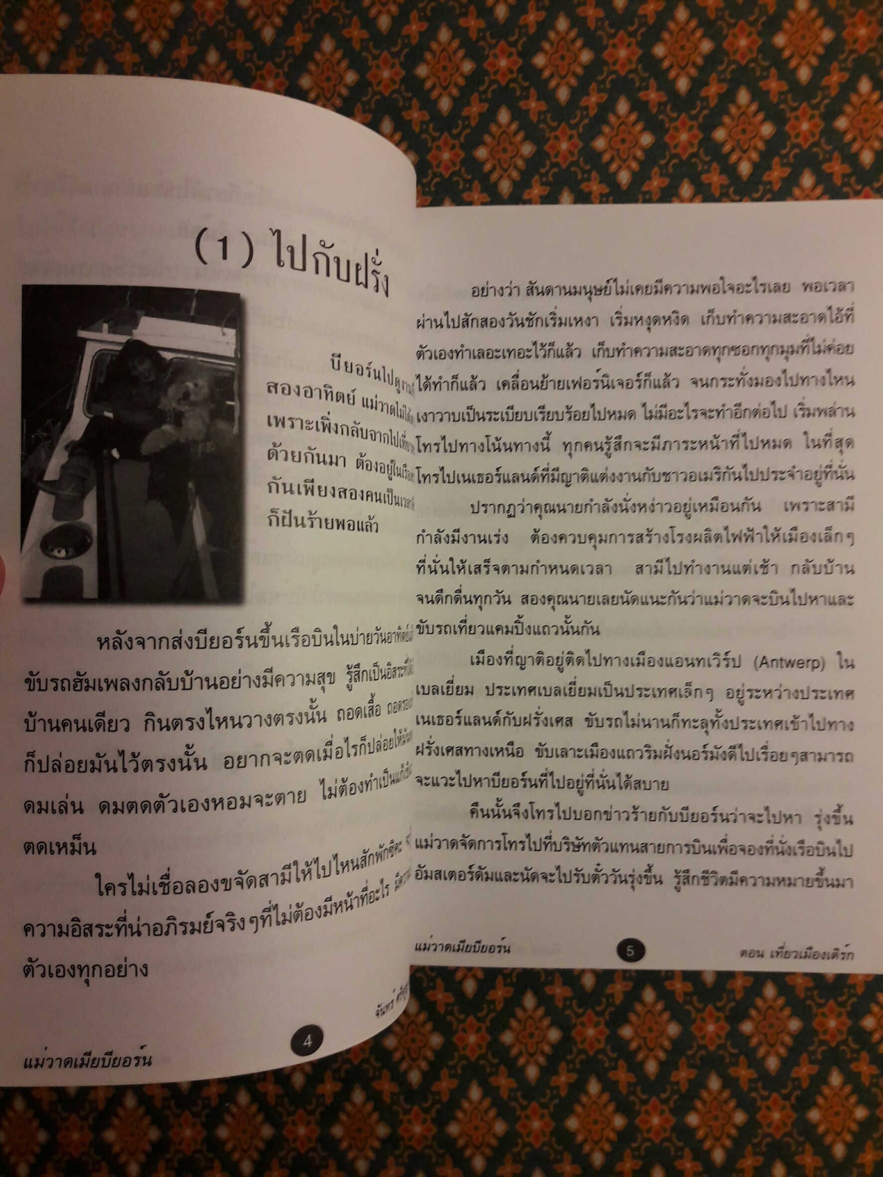 แม่วาดเมียบียอร์น ตอนเที่ยวเมืองเติร์ก