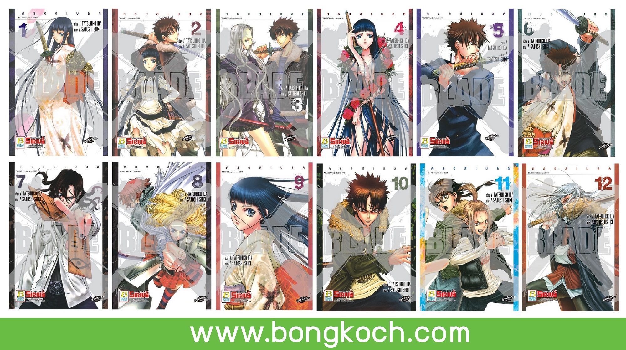 หนังสือการ์ตูนญี่ปุ่น เรื่อง XBLADE ครอสเบลด เล่ม 1-12 (จบ)