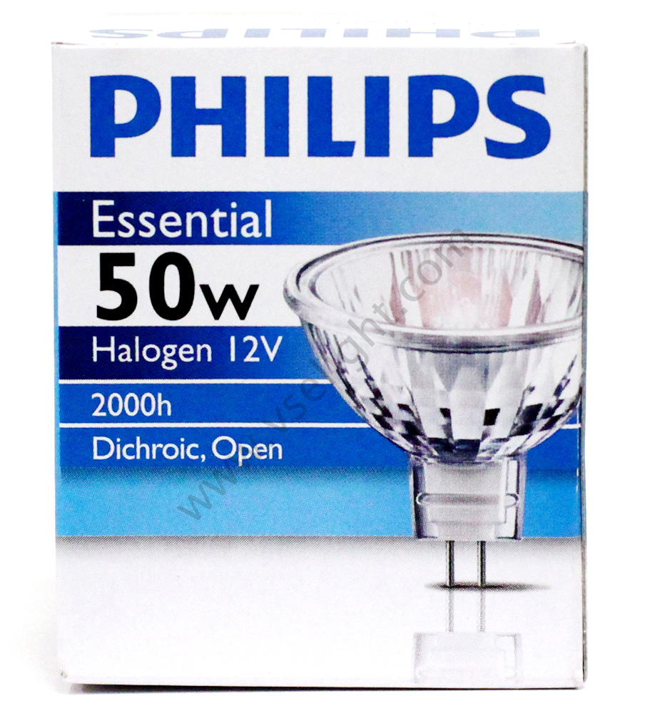 หลอดฮาโลเจน 12V 50W Philips