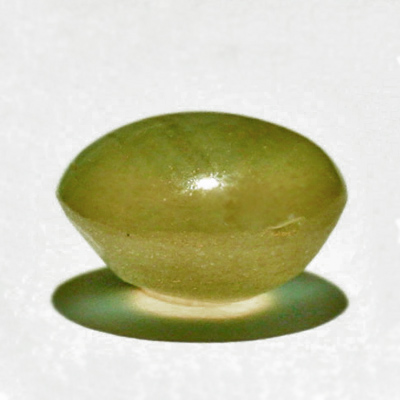 **ขายแล้ว**คริสโซเบริลตาแมวหรือไพฑูรย์ (Cat's eye Chrysoberyl) 1.76 กะรัต เนื้อเนียน ตาคม จากศรีลังกา