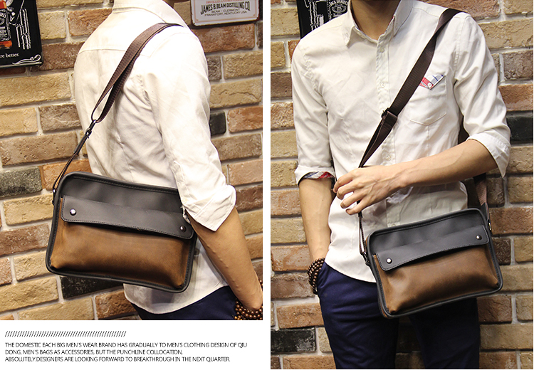 กระเป๋าสะพายข้างผู้ชาย รหัส A001