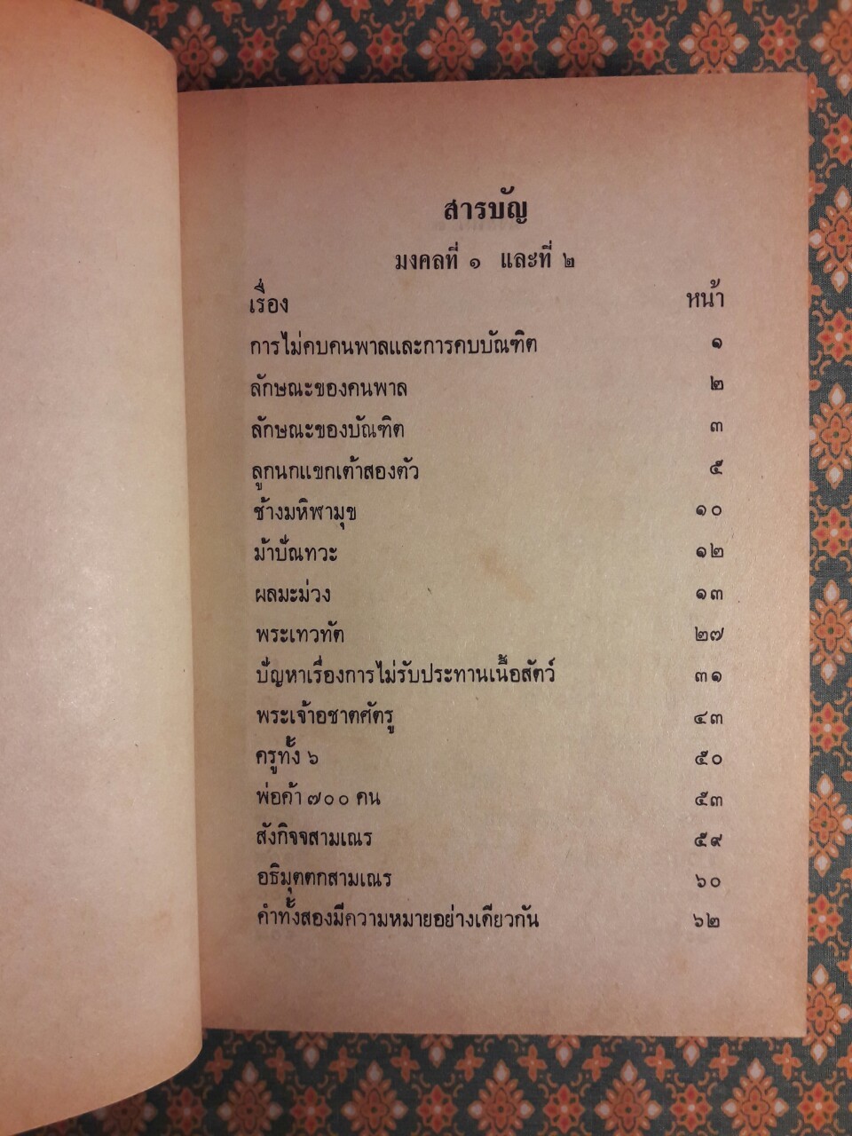 สาระสำคัญแห่งมงคล 38 (เล่ม 1-2)