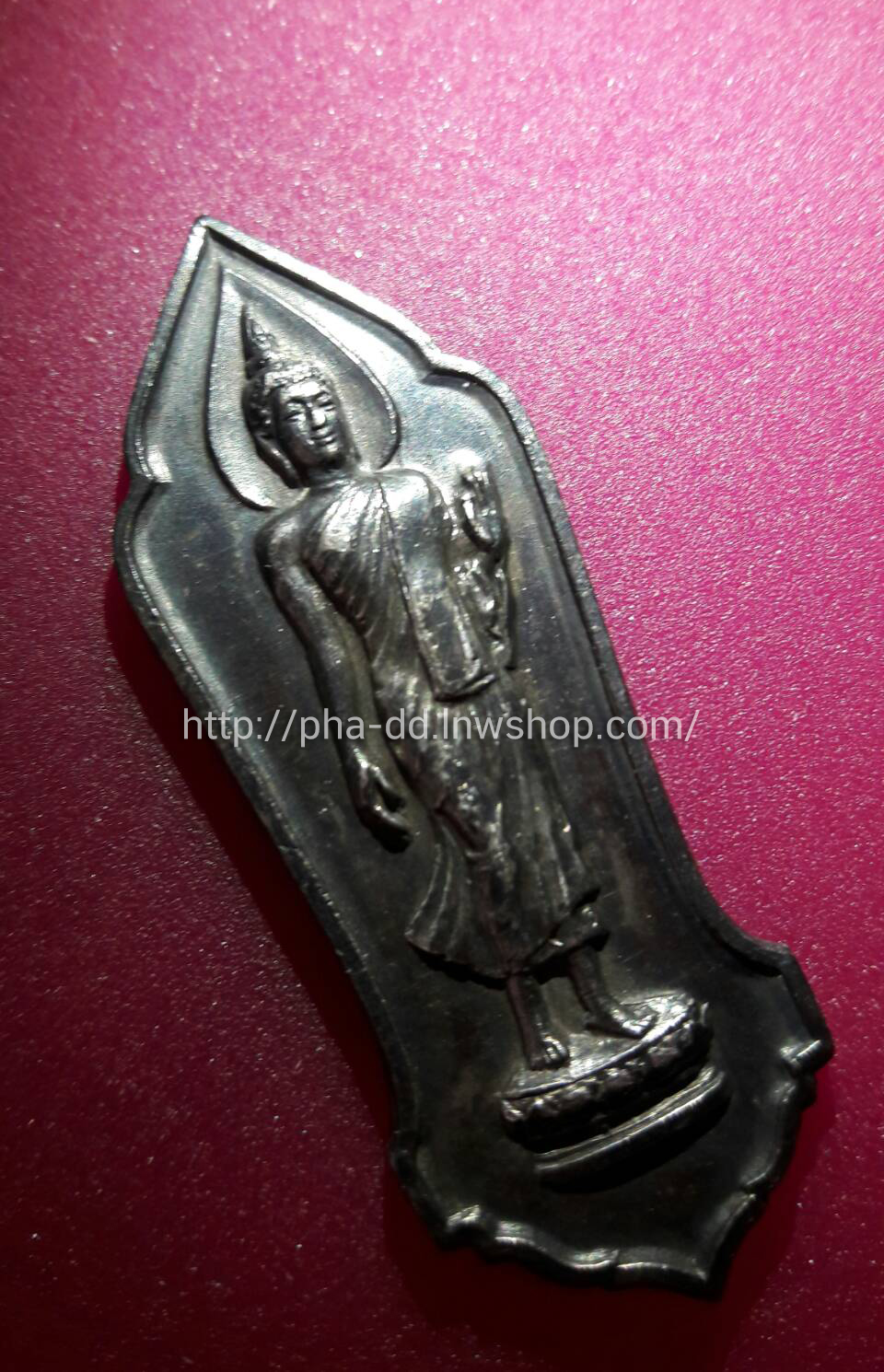 พระฉลอง 25 พุทธศตวรรษ เนื้อชิน บล็อคธรรมดา