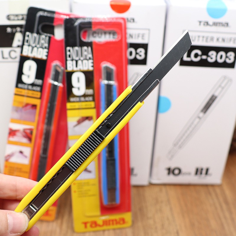 MUISUNGSHOP ** เคลียร์สต๊อก ** คัตเตอร์ มีดตัดกระดาษ ใบมีดกระดาษและสำนักงานมีด DIY Art LC303