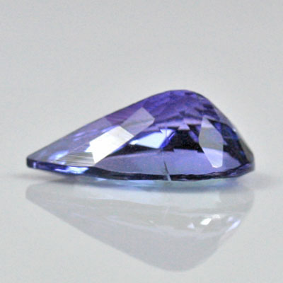 **ขายแล้ว** แทนซาไนท์ (Tanzanite) 1.45 กะรัต รูปร่างหยดน้ำ ไฟดี