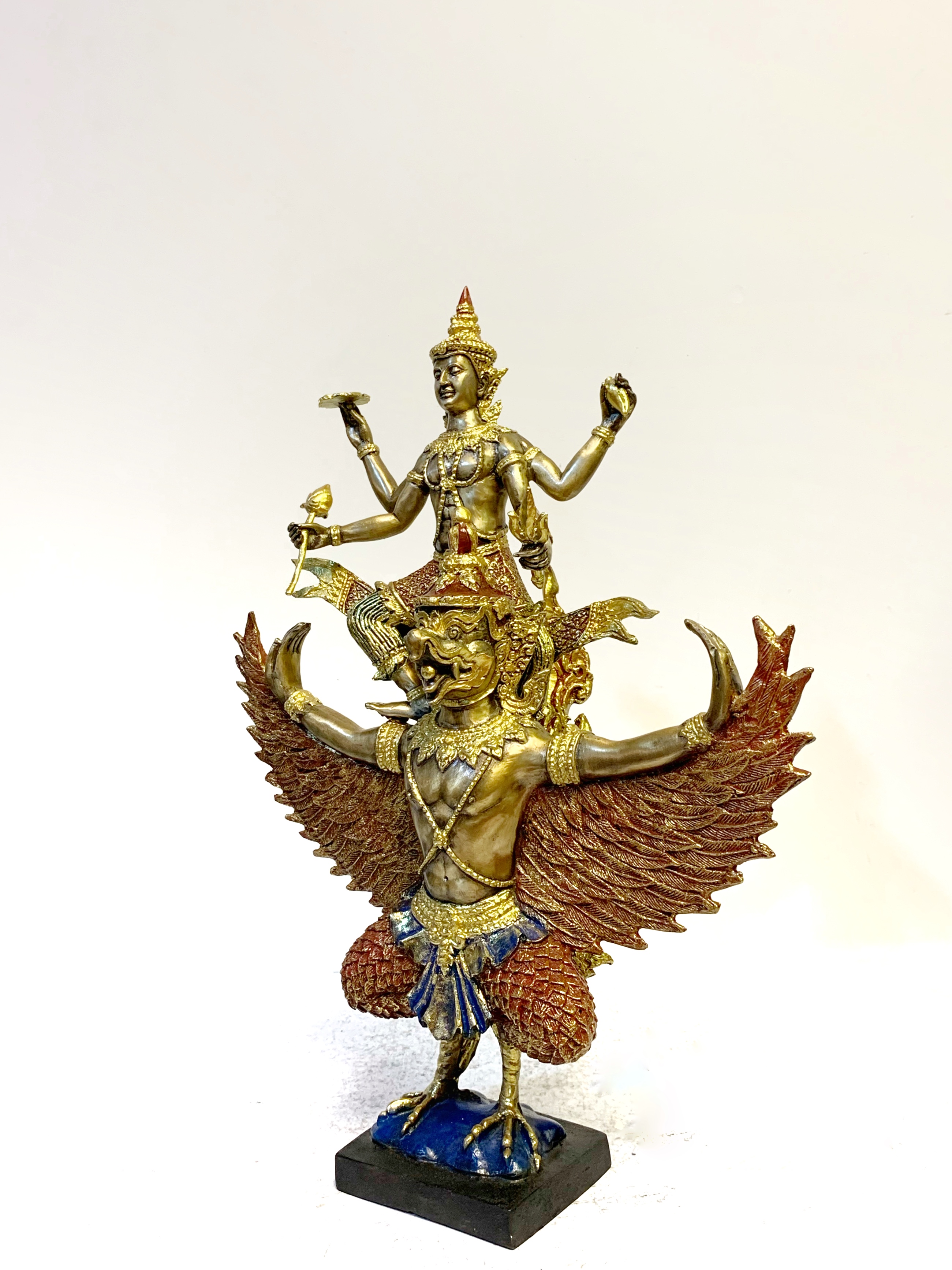 เทวรูป พระนารายณ์ทรงครุฑ หน้าตัก 7"