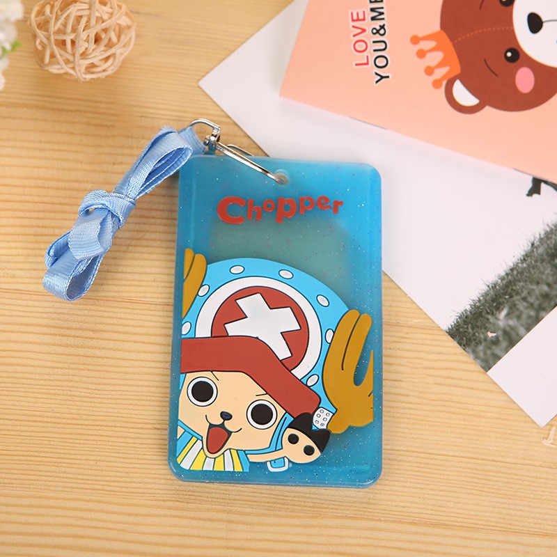 Muisungshop -back-ป้ายห้อยคอ ป้ายใส่บัตรพนักงาน พร้อมสายคล้องคอ ป้ายคล้องบัตรพนักงานลายการ์ตูน ที่ใส่การ์ดหอพัก