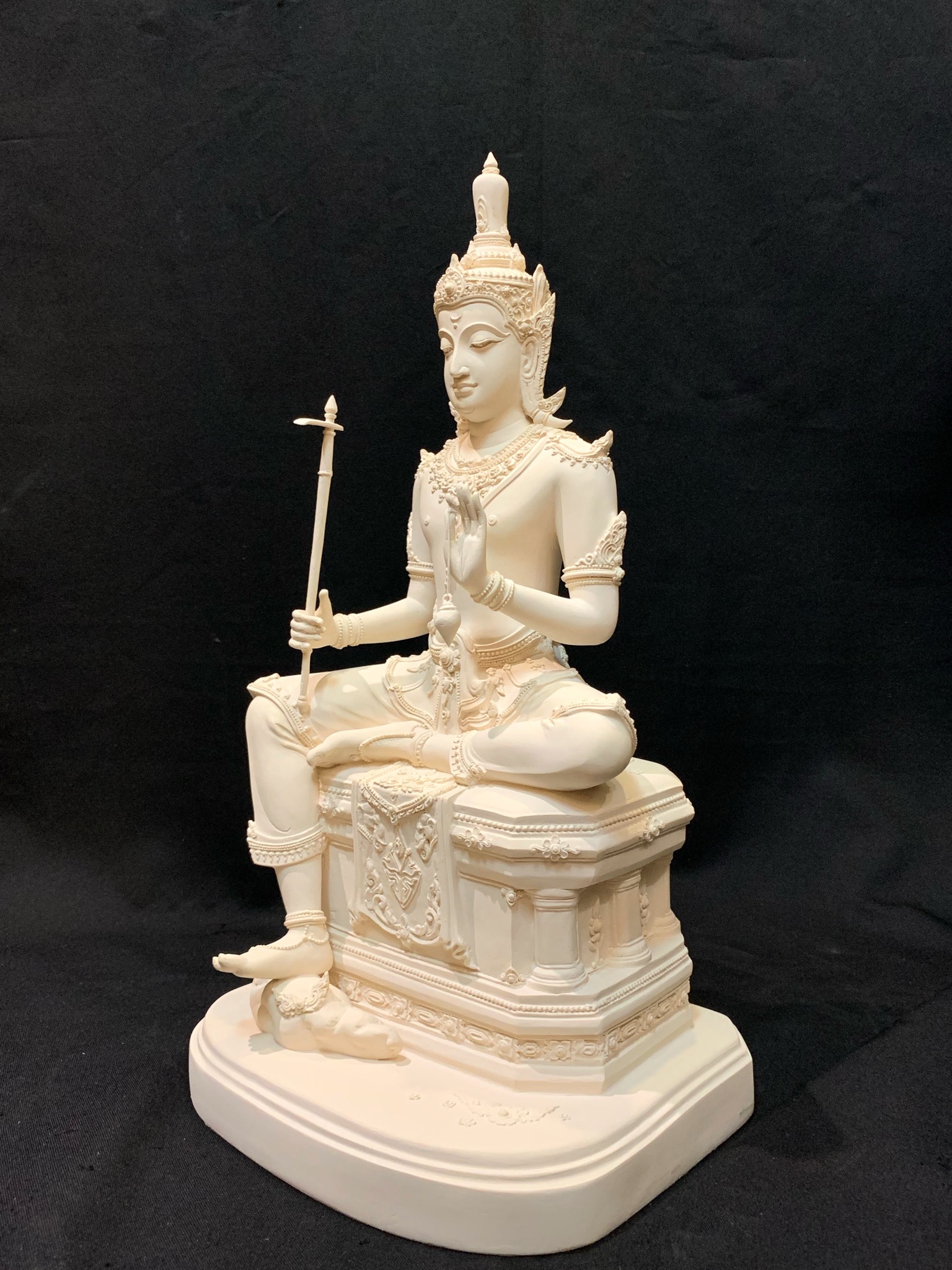 รูปหล่อ เทวรูป พระวิษณุกรรม หน้าตัก 7 นิ้ว