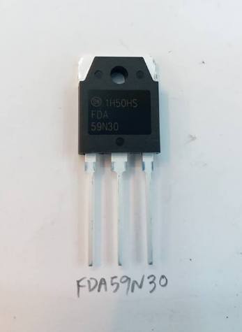 ขาย FDA59N30 ตัวถังTO-247 MOSFET 500V NCH MOSFET ยี่ห้อ ON-SEMICONDUCTER /FAIRCHILD ราคา ตัวล่ะ . . . . หน่วย บาท