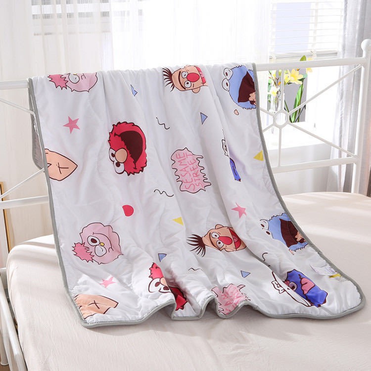MUISUNGSHOP ผ้าห่มเด็ก ผ้ารองนอน ลายการ์ตูน ผ้าห่มฝ้ายญี่ปุ่น ขนาด 110x150 ซม KID blanket