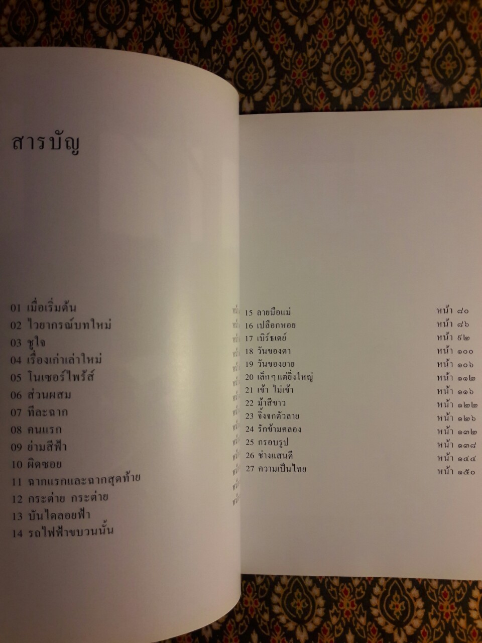 บันทึกสู่แผ่นฟิล์ม ความสุขของกะทิ