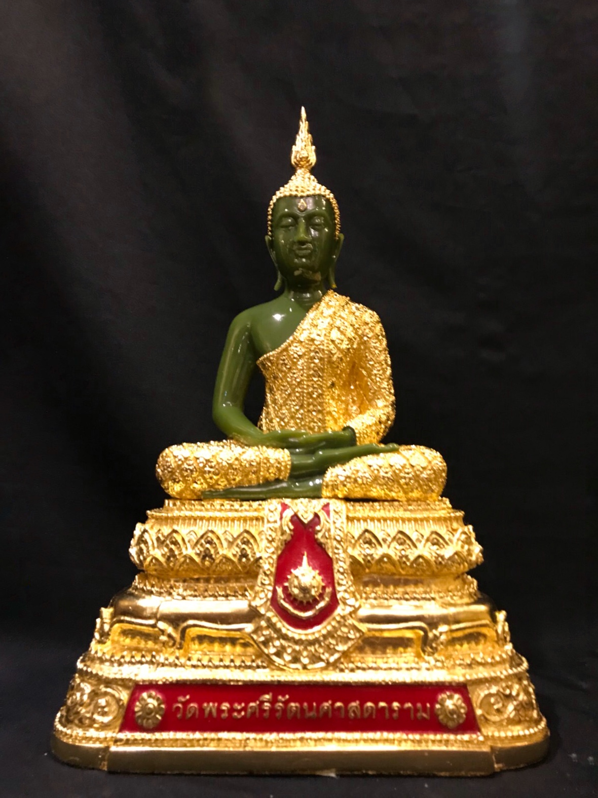 พระพุทธรูป พระแก้วมรกต ฤดูฝน หน้าตัก 9 นิ้ว วัดพระศรีรัตนศาสดาราม ปี 2542