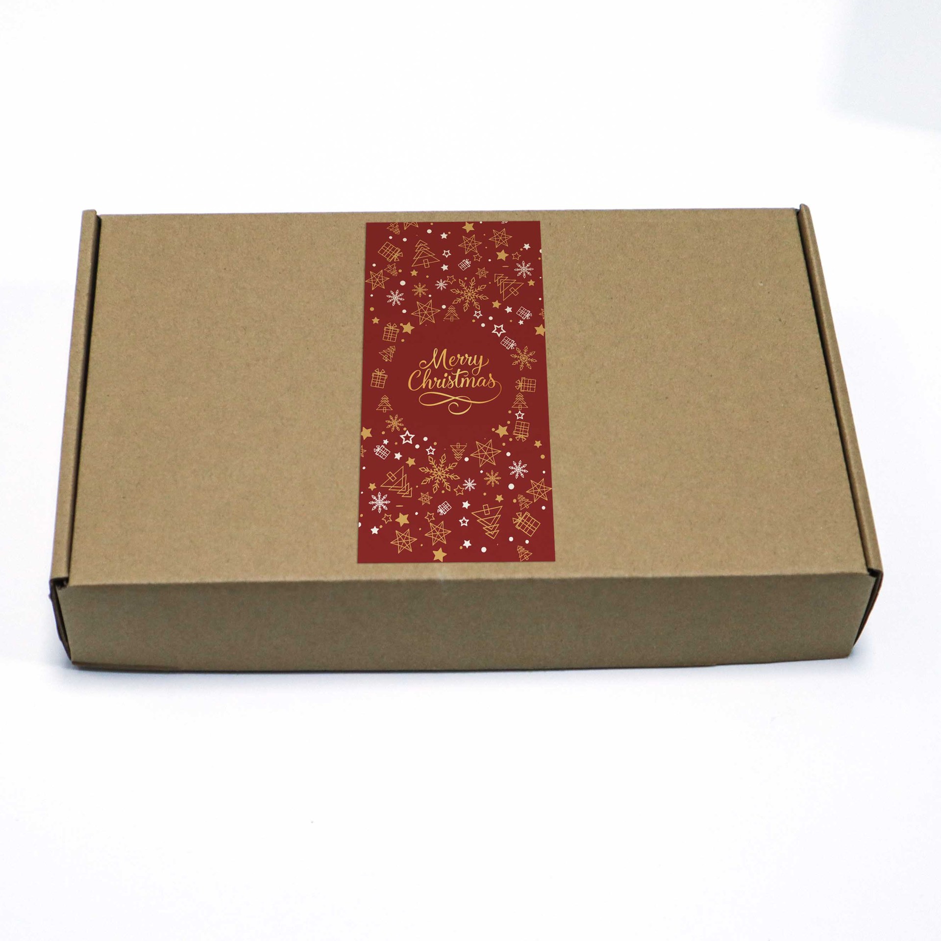 MUISUNGSHOP Label Sticker สติ๊กเกอร์ คาดกล่อง ลาย X'mas