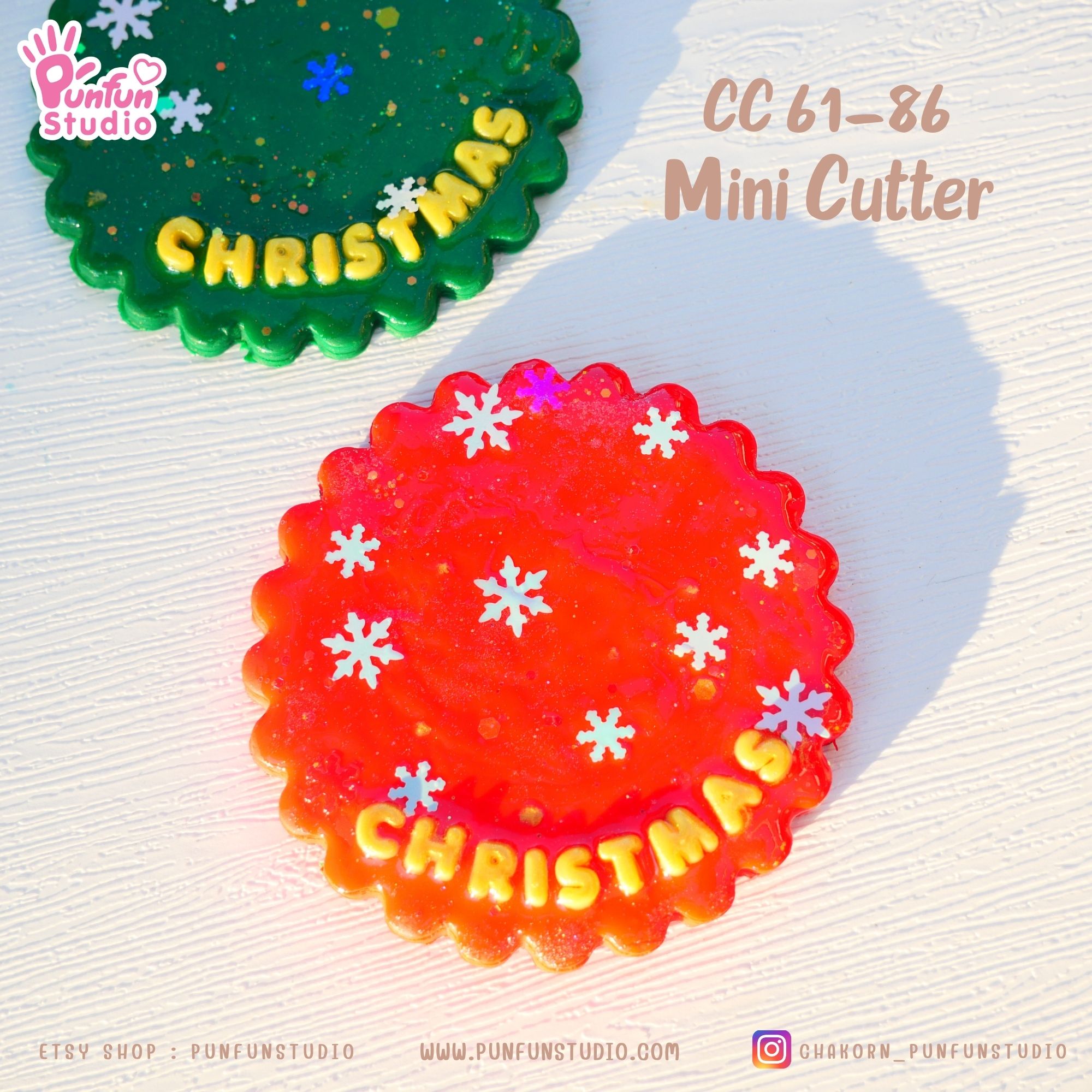 ตัวกดคุกกี้ กดดินปั้น CC 61-86 A-Z Mini Cookie and Clay Cutter Set
