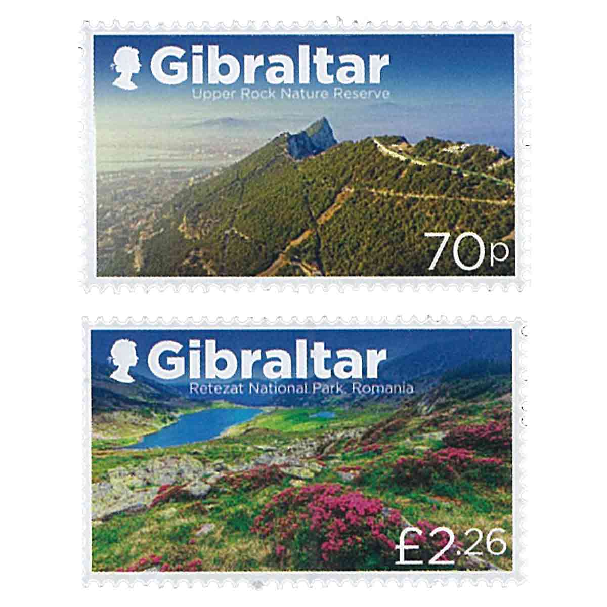 Gibraltar Stamp, 2019 Gibraltar - Romania Joint Issue
