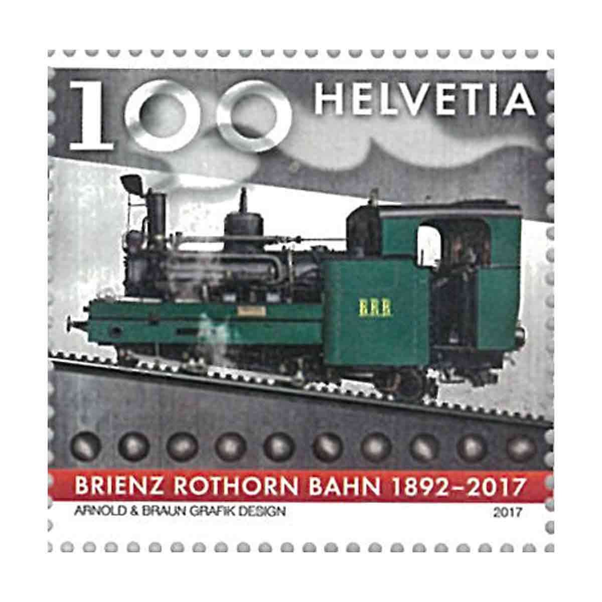 Switzerland Stamp, 2017 Rothron