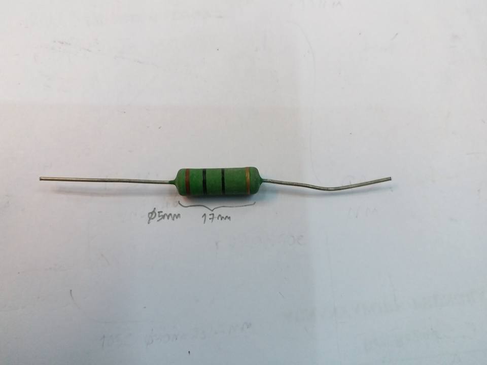 10 OHM3Wไววาวทนความร้อนWIREWOUND10โอห์ม3วัตตขนาดอ้วน5มม17มม(5x17MM)ราคาตัวล่ะ