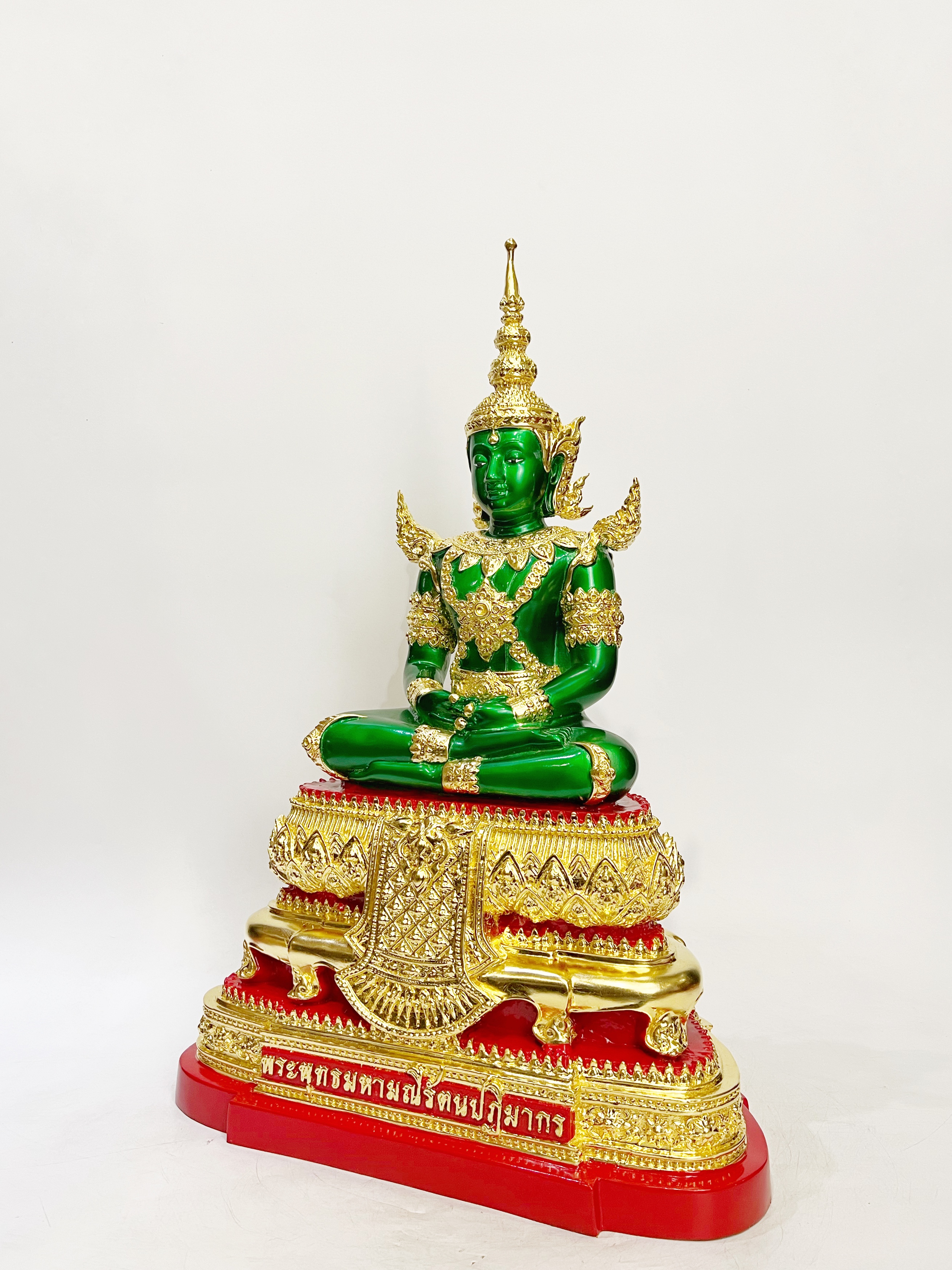 รูปหล่อพระแก้วมรกต สามฤดู หน้าตัก 9 นิ้ว พิธี วัดพระแก้ว จ.เชียงราย พ.ศ.2563