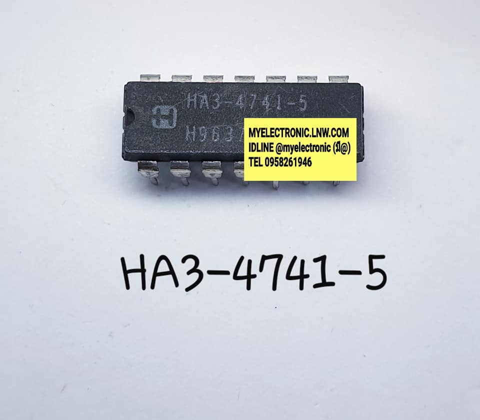 HA3-4741-5ยี่ห้อHARRISตัวถังDIP14ขาราคาตัวละบาท