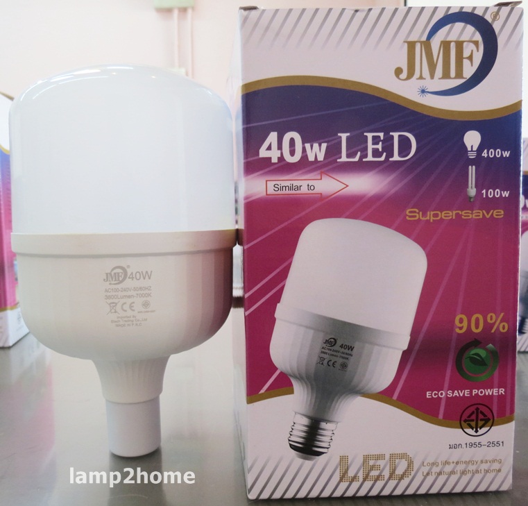 หลอด LED ทรงกระบอก (หลอดตลาดนัด)