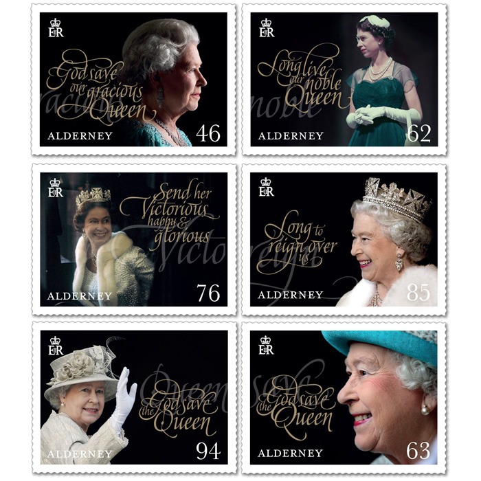 Worldwide Stamp, 2018 65th Coraonation of Queens Elizabeth