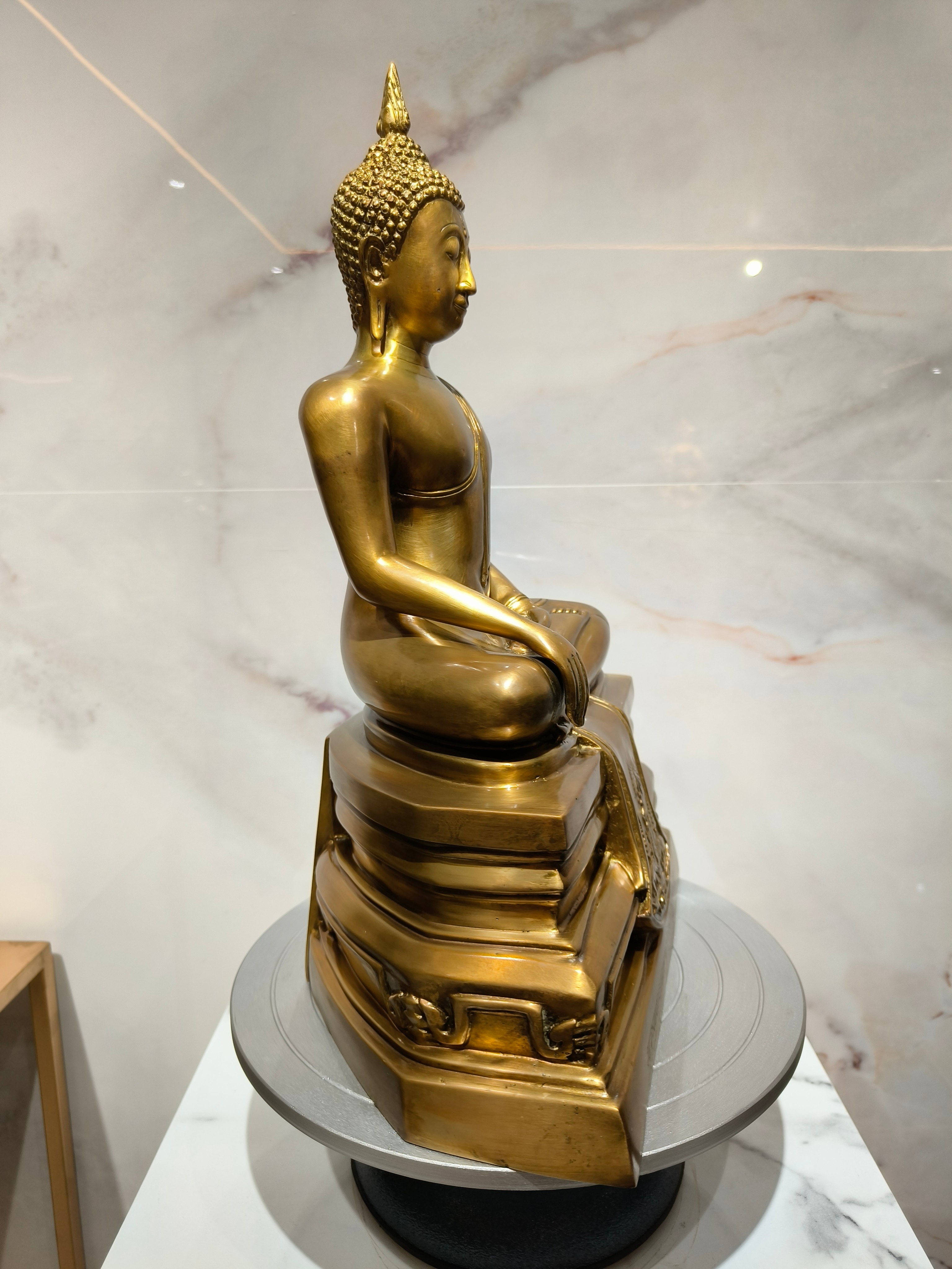 พระพุทธรูป พระพุทธมหาสุวรรณปฏิมากร หน้าตัก 9 นิ้ว วัดไตรมิตรวิทยาราม พ.ศ.2538