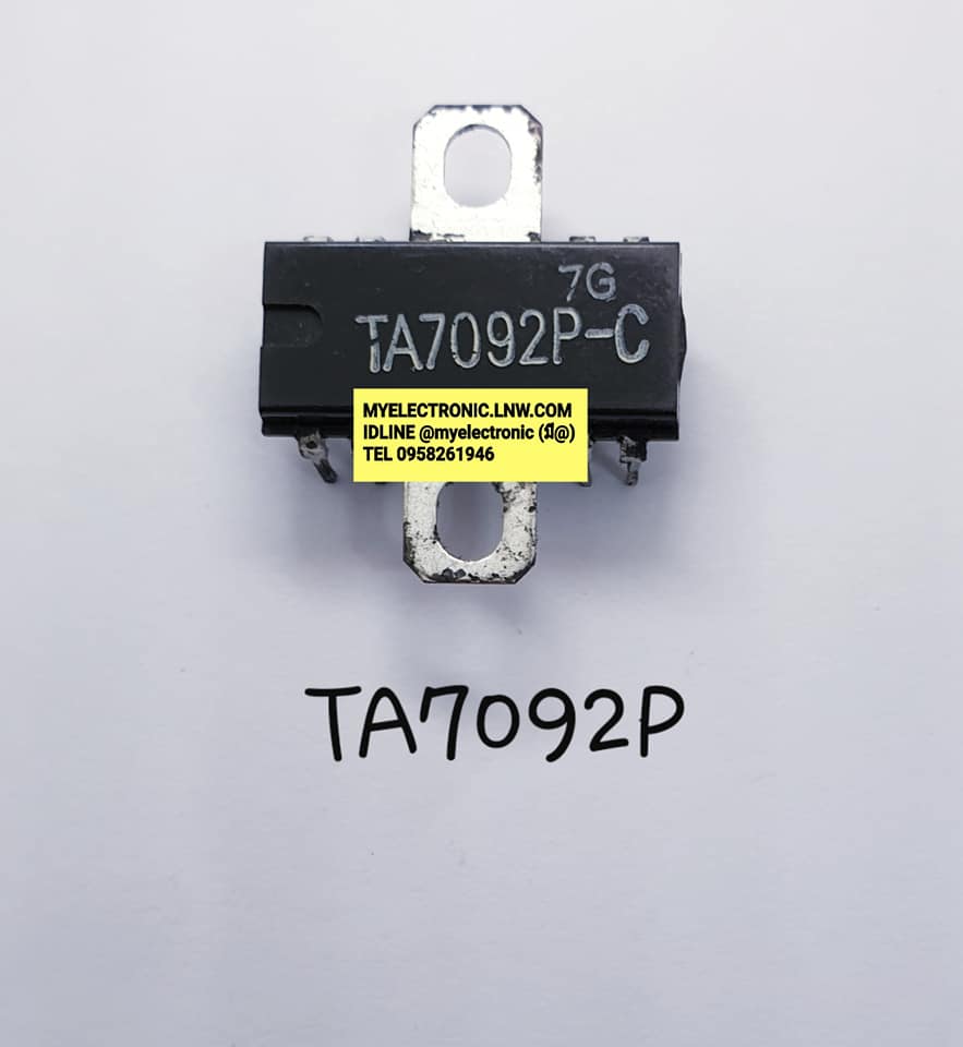 TA7092Pยี่ห้อตัวถังDIP8ขาปีกกลางราคาตัวละบาท