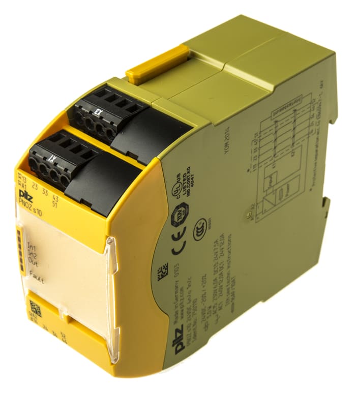 Safety Relay , 750110 , PNOZ S10 24VDC , PILZ