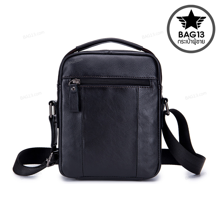 กระเป๋าสะพายข้าง หนังแท้100% พกพาสะดวก ใส่สมุด ใส่ iPad และของใช้ส่วนตัวได้ รหัส A028