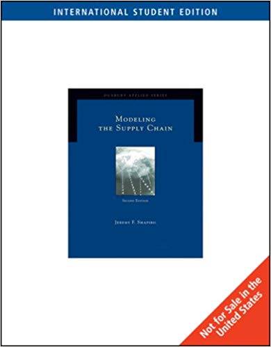 Modeling the Supply Chain, International Edition (Ise) ISBN 9780495126119