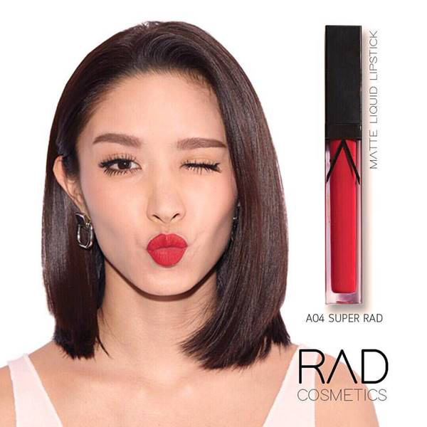 RAD ทั้งแบบ เมทัลลิค และ แมท ของชาใช้ส่วนผสมเกรดดีที่สุดจาก USA เนื้อลิปดีมาก