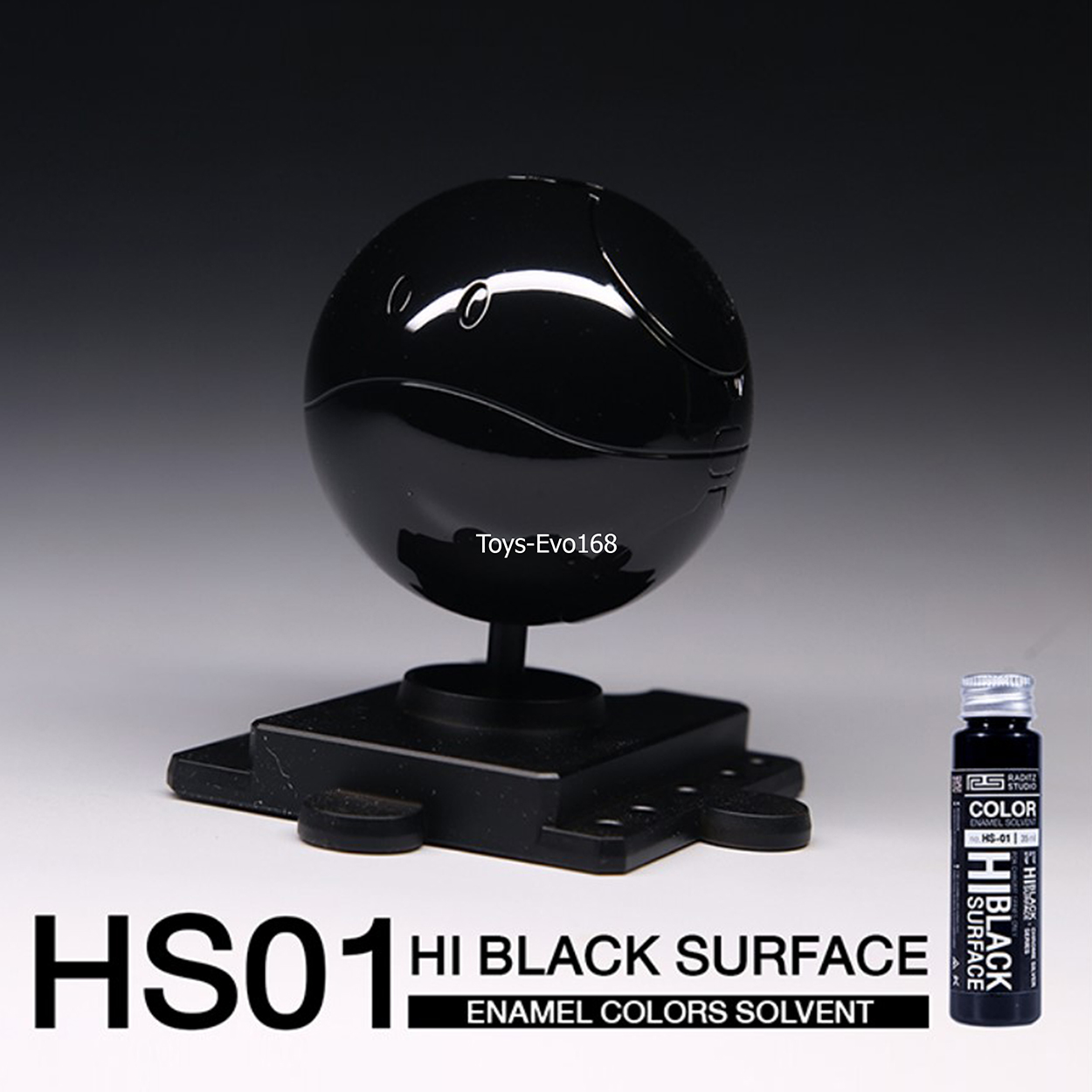 No. HS-01 Hi Black Surface For Chrome