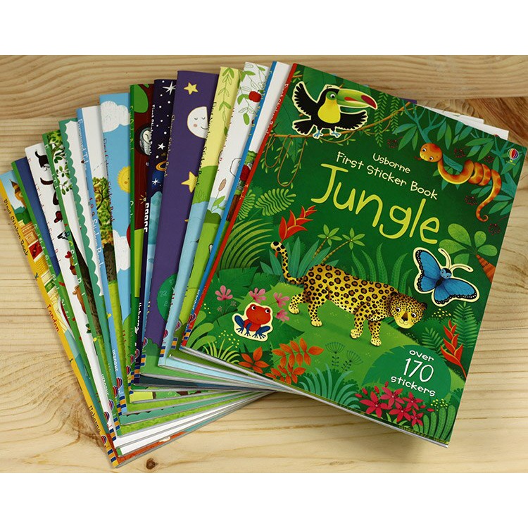 MUISUNGSHOP หนังสือสติ๊กเกอร์ urborne เสริมทักษะ ถูกที่สุด หนังสือภาษาอังกฤษ