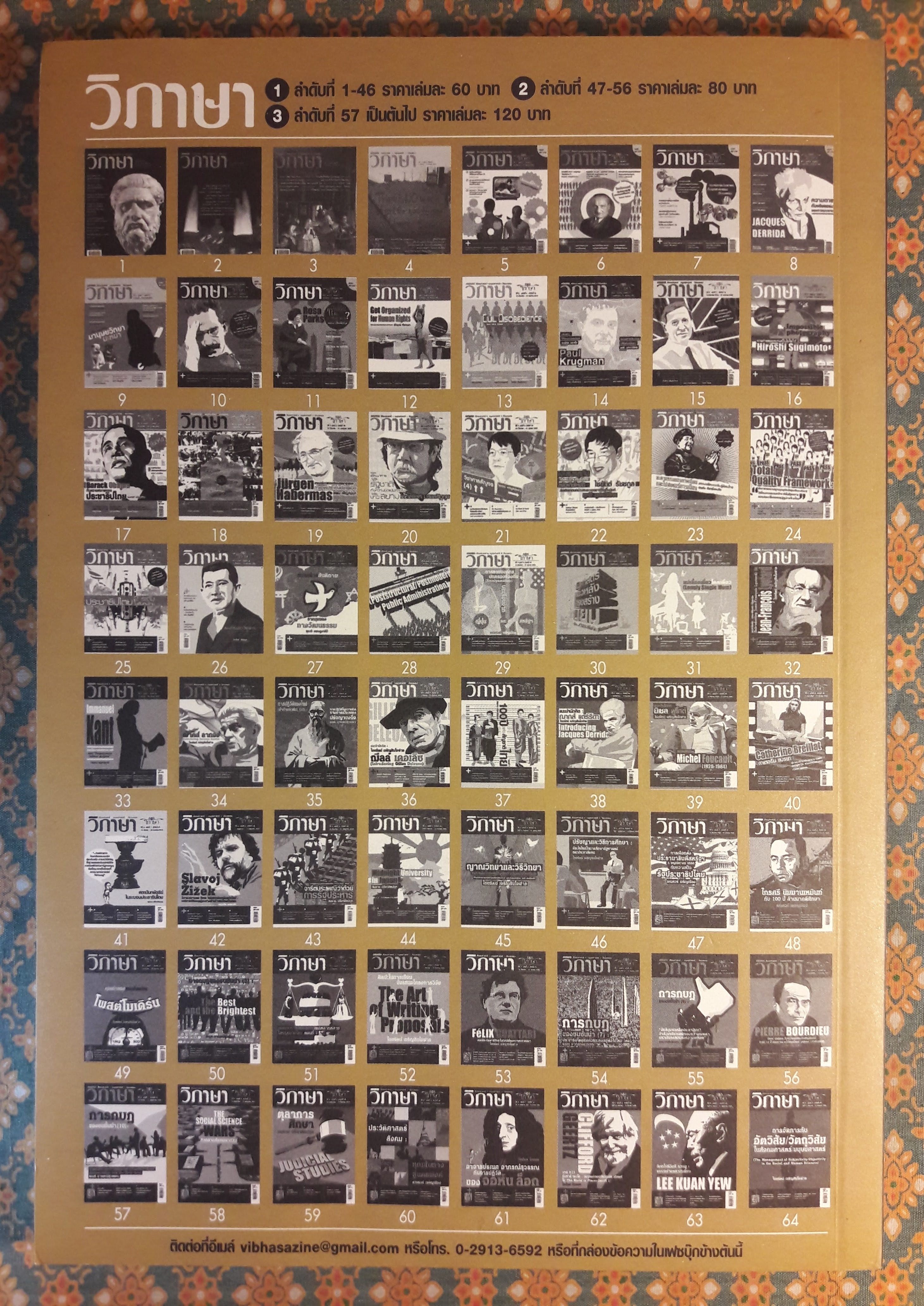 วิภาษา ปีที่ 9 ฉบับที่ 3 ลำดับที่ 65 วันที่ 16 กรกฎาคม – 15 กันยายน 2558