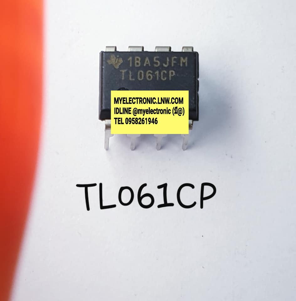 TL061CPยี่ห้อTEXASตัวถังDIP8ขาราคาตัวละบาท