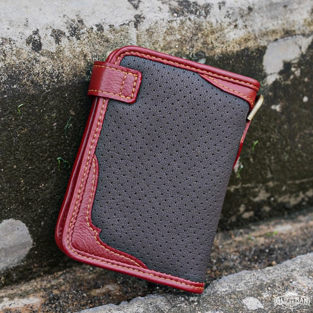 Ledger wallet หนังวัว+หนังแพะ