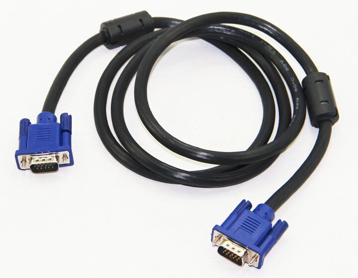 MUISUNGSHOP สาย VGA 1.5 ม. ถูกที่สุด สายต่อจอ VGA Monitor สายต่อจอคอมพิวเตอร์ VGA MaleTo Male 3 + 5 Pin