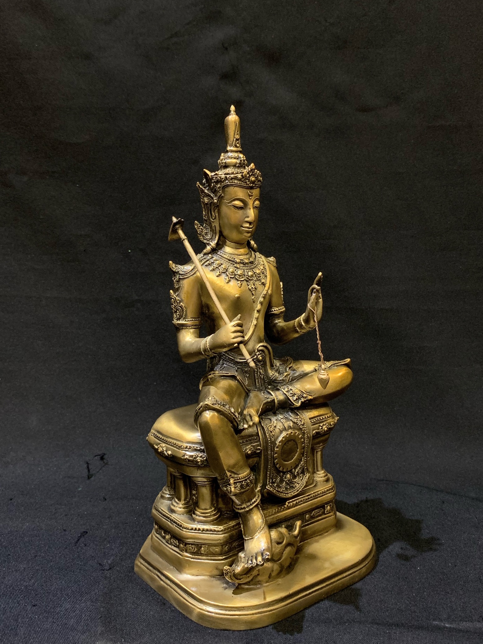 รูปหล่อ เทวรูป พระวิษณุกรรม หน้าตัก 5 นิ้ว