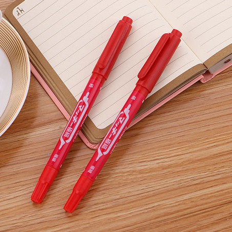 MUISUNGSHOP CD MARKER ปากกา Permanent เขียนซองไปรษณีย์พลาสติก (กันน้ำ) ปากกาเขียนซองไปรษณีย์ ซอง จม. ซีดี CD สูตรน้ำมัน
