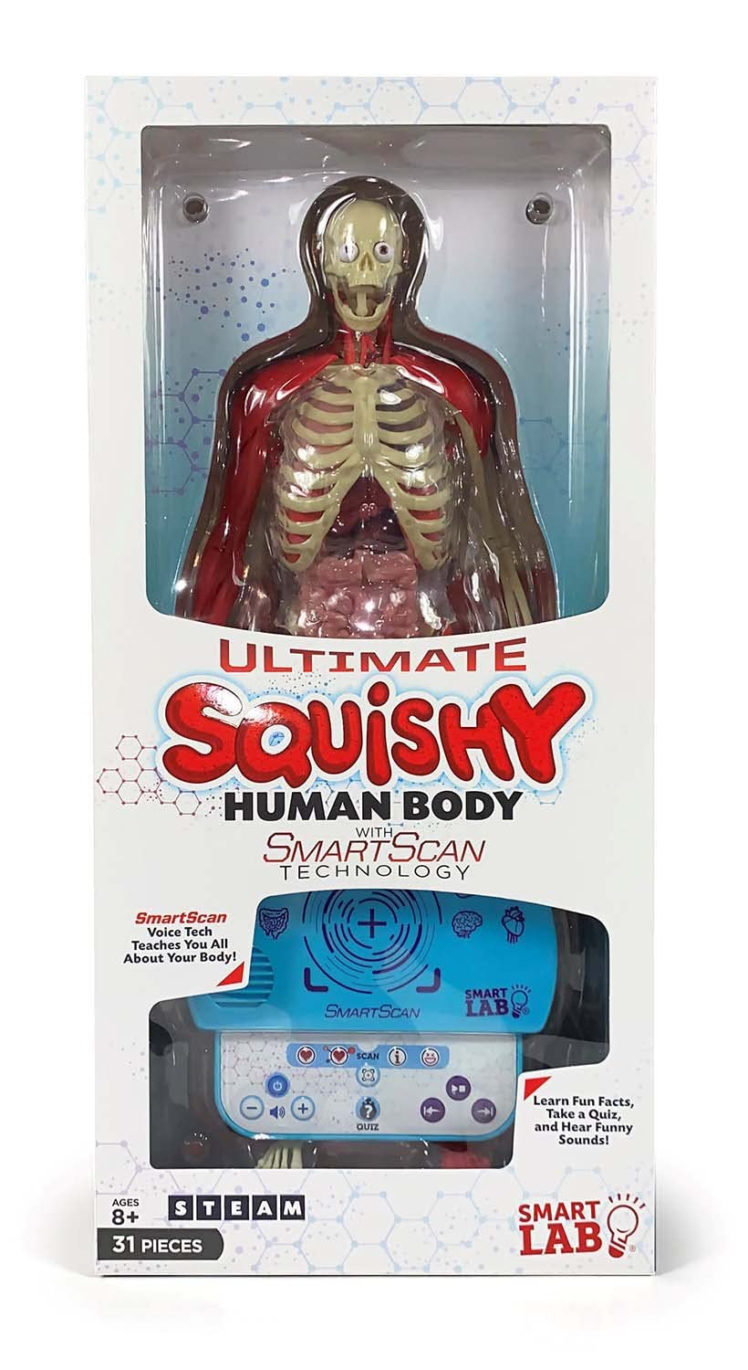 ULTIMATE SQUISHY HUMAN BODY WITH SMARTSCAN TECHNOLOGY (SMARTLAB)