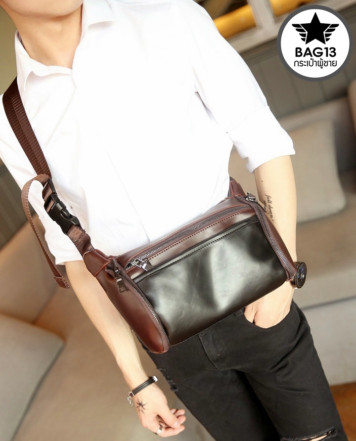 กระเป๋าคาดอกผู้ชาย รหัส B018