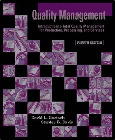 Quality management ISBN 9780131224612