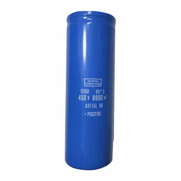 คาปาซิเตอร์ 8800uF 450VDC แบบหัวน็อต ขนาด *75x170mm*