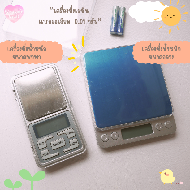 เครื่องชั่งน้ำหนัก แบบละเอียด 0.01กรัม (ชั่งสูงสุด 500 กรัม)
