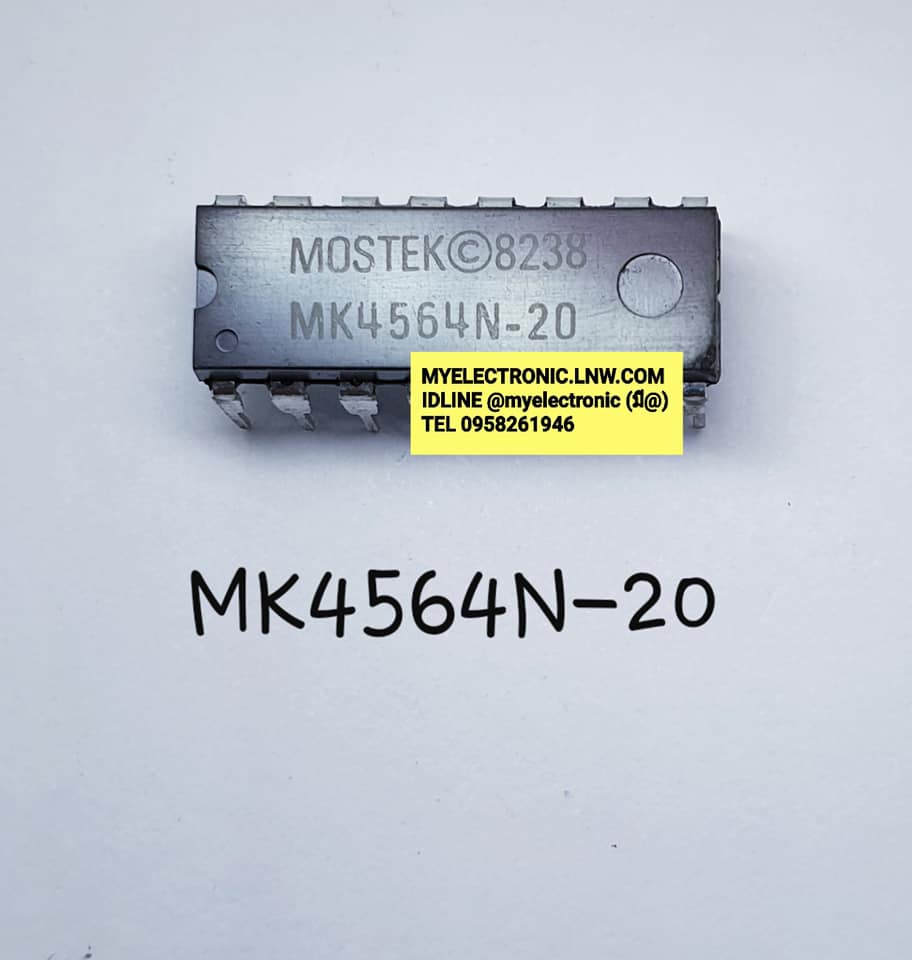 MK4564N-20ยี่ห้อตัวถังDIP16ขาราคาตัวละบาท