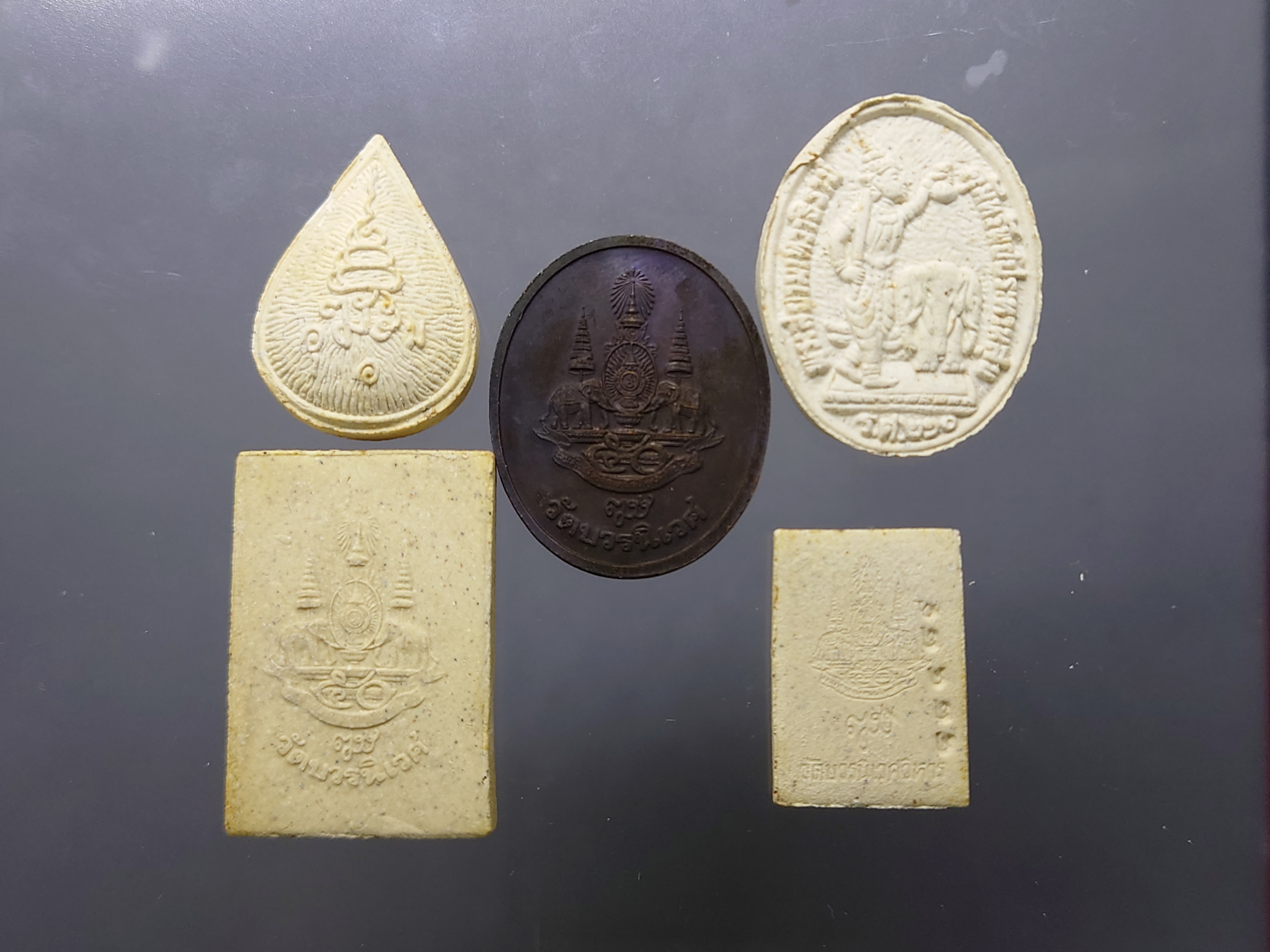 พระศาสดา พระไพรีพินาศ สมเด็จพระพุทธเจ้าหลวง รุ่นปลดหนี้ ฉลองครองราช ๕๐ ปี ญสส วัดบวรนิเวศวิหาร ปี2539 พร้อมตลับเดิม